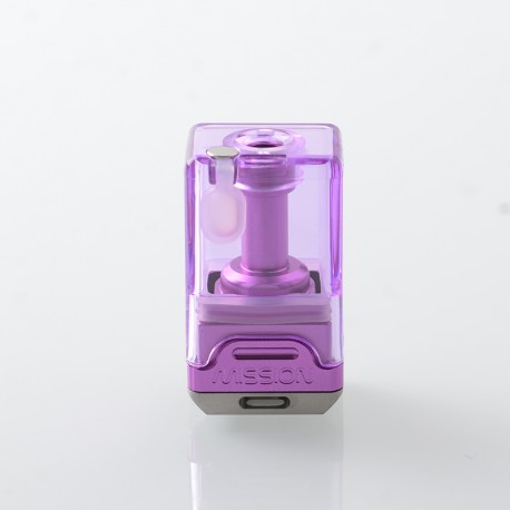 Mission XV DOT Style RBA Tank for DotMod DotAIO AIO V1 / V2 Pod - Purple, Air Pin 1.0 / 1.5 / 2.5 / 3.5