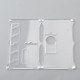 Monarchy Style Front + Back Door Panel Plates for BB / Billet Box Mod - Translucent, Acrylic, Round Hole (2 PCS)