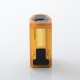 French Mini Style AIO Boro Box Mod - Brown, 1 x 18350, Constant Voltage 3.2V / 3.7V / 4.2V