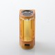 French Mini Style AIO Boro Box Mod - Brown, 1 x 18350, Constant Voltage 3.2V / 3.7V / 4.2V