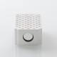 Monarchy King'bo V2 Style Boro Tank for SXK BB / Billet AIO Box Mod Kit - Silver, Aluminum Alloy