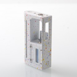 Astro Style DNA 60W Boro Mod - White Speckle, Aluminum Alloy, VW 1~60W, 1 x 18650, Evolv DNA60 Chipset