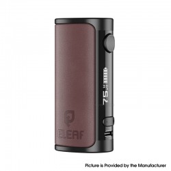 [Ships from Bonded Warehouse] Authentic Eleaf iStick i75 75W Box Mod - Brown, VW 1~75W, 3000mAh
