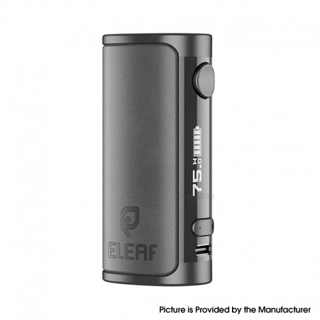 [Ships from Bonded Warehouse] Authentic Eleaf iStick i75 75W Box Mod - Black, VW 1~75W, 3000mAh