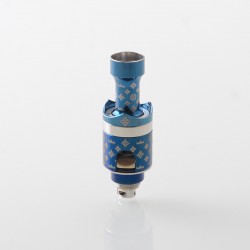 Monarchy Mobb MV DLVC Style RBA Bridge Billet / BB / Boro Tank - Blue, 4 PCS Air Pin 1.0, 1.5, 2.5, 3.5mm