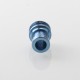 Unkwn Style Drip Tip for BB / Billet / Boro AIO Box Mod - Blue, Titanium