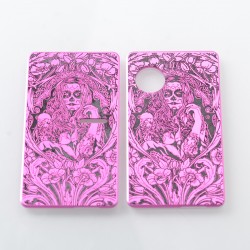 Authentic Rekavape Ghost Bride Front + Back Cover Panel Plate for dotMod dotAIO V2 Pod - Pink, Aluminum Alloy