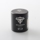 Authentic ThunderHead Creations Tauren Solo V1.5 RDA Atomizer - Silver Black, 24mm Diameter