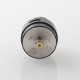 Authentic ThunderHead Creations Tauren Solo V1.5 RDA Atomizer - Silver Black, 24mm Diameter