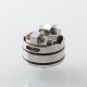 Authentic ThunderHead Creations Tauren Solo V1.5 RDA Atomizer - Polish Silver, 24mm Diameter