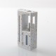 Astro Style DNA 60W Boro Mod - White Speckle, Aluminum Alloy, VW 1~60W, 1 x 18650, Evolv DNA60 Chipset, 1:1 Monarchy Pattern