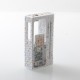 Astro Style DNA 60W Boro Mod - White Speckle, Aluminum Alloy, VW 1~60W, 1 x 18650, Evolv DNA60 Chipset, 1:1 Monarchy Pattern
