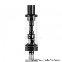 [Ships from Bonded Warehouse] Authentic Aspire K2 BVC Glassomizer Atomizer - Black, 1.8ml, 1.6ohm, 15mm Diameter