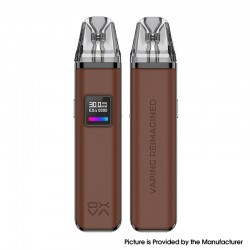 [Ships from Bonded Warehouse] Authentic OXVA Xlim Pro Pod System Kit - Brown Leather, 5~30W, 1000mAh, 2ml, 0.6ohm / 0.8ohm