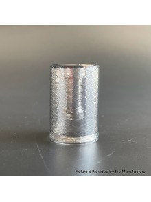 Replacement Diamond Cap Tank Tube for Dvarw CL RTA 22mm - Translucent Black, 5ml, PC