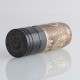 MK2 Special Style Mechanical Mod - Black Gold, Brass, 1 x 18650, Albert Limited Edition