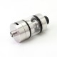 SXK Tripod 2 Style RTA Rebuildable Tank Atomizer - Silver, 2.0ml, 22mm, Air Pins: 0.8, 1.0, 1.2, 1.5, 1.8, 2, 2.5, 3, 3.5, 4mm