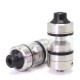 SXK Tripod 2 Style RTA Rebuildable Tank Atomizer - Silver, 2.0ml, 22mm, Air Pins: 0.8, 1.0, 1.2, 1.5, 1.8, 2, 2.5, 3, 3.5, 4mm