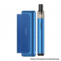 [Ships from Bonded Warehouse] Authentic Joyetech eRoll Slim 480mAh Pod System Kit with 1500mAh PCC Box - Blue, 2ml, 1.0ohm