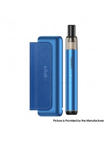 [Ships from Bonded Warehouse] Authentic Joyetech eRoll Slim 480mAh Pod System Kit with 1500mAh PCC Box - Blue, 2ml, 1.0ohm
