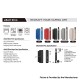 [Ships from Bonded Warehouse] Authentic Joyetech eRoll Slim 480mAh Pod System Kit with 1500mAh PCC Box - Blue, 2ml, 1.0ohm