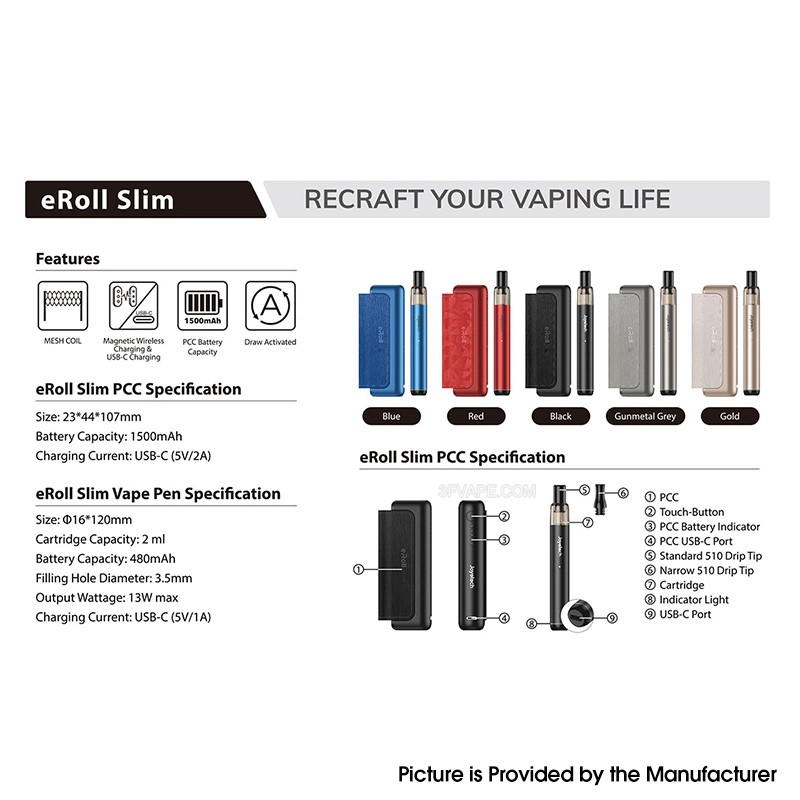 Joyetech eRoll Slim Kit