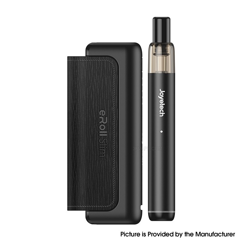 Buy Authentic Joyetech eRoll Slim 480mAh Pod System + 1500mAh PCC Box Black