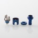 Mission XV KB2 Style RBA Bridge for BB / Billet / Boro Tank / Mod - Blue, Air Pins 1.0 / 1.2 / 2.0 / 2.5 / 3.0 / 3.5 / 4.3mm