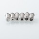 Mission XV KB2 Style RBA Bridge for BB / Billet / Boro Tank / Mod - Blue, Air Pins 1.0 / 1.2 / 2.0 / 2.5 / 3.0 / 3.5 / 4.3mm