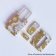 Mission XV Astro Rockets LE Style Inner Plate Set for Astro Style Evolv DNA60 Boro Box Mod - Gold