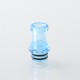 Unkwn Phaze Style 510 Drip Tip for RDA / RTA / RDTA Atomizer - Blue, PC