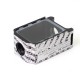 SXK Boro Tank for SXK BB / Billet AIO Box Mod Kit - Black, Aluminum, Penny Pattern