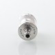 TF Taifun GTR Style MTL RTA Rebuildable Tank Atomizer - Silver, Titanium Alloy + PCTG / PSU, 4.0ml, 23mm Diameter