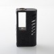 BMM.38 Aio Style DNA60 60W Boro Box Mod - Black, Tangcao Pattern, 1~60W, 1 x 18650 / 21700, Evolv DNA60 Chipset