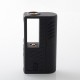 BMM.38 Aio Style DNA60 60W Boro Box Mod - Black, Monarchy Pattern, 1~60W, 1 x 18650 / 21700, Evolv DNA60 Chipset