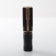 AMIGO Style Boro Mechanical Mod - Black, Brass, 1 x 18350 / 18650, Compatible with BB / Billet / Boro RBA / Tank