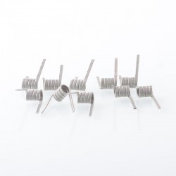 Authentic ThunderHead Creations Blaze Bridge 3-Core Fused Clapton Coil Wire - 0.2ohm, Ni80, 0.4 x 3 + 0.08 (10 PCS)