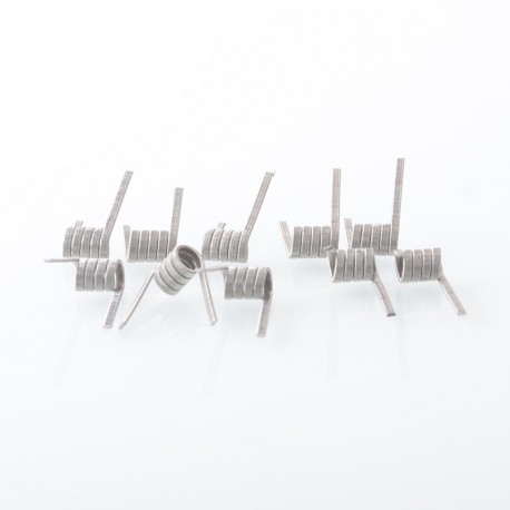 Authentic ThunderHead Creations Blaze Bridge 3-Core Fused Clapton Coil Wire - 0.2ohm, Ni80, 0.4 x 3 + 0.08 (10 PCS)