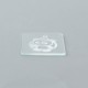 Replacement Tank Cover Plate for Boro / BB / Billet Tank - Panda with Hat Pattern, Glass