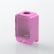 Monarchy King'bo V2 Style Boro Tank for SXK BB / Billet AIO Box Mod Kit - Pink, Aluminum Alloy