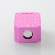 Monarchy King'bo V2 Style Boro Tank for SXK BB / Billet AIO Box Mod Kit - Pink, Aluminum Alloy