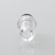 Unkwn Phaze Style 510 Drip Tip for RDA / RTA / RDTA Atomizer - Translucent, PC