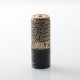 MK2 Special Brass Soon Integral Cipher Style Mechanical Mod - Black Gold, Brass + Delrin, 1 x 18650