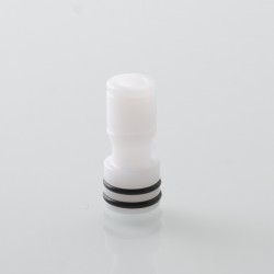 Monarchy IMS Style 510 Drip Tip for RDA / RTA / RDTA Atomizer - White, POM