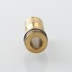 Monarchy IMS Style 510 Drip Tip for RDA / RTA / RDTA Atomizer - Gold, Stainless Steel