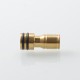 Monarchy IMS Style 510 Drip Tip for RDA / RTA / RDTA Atomizer - Gold, Stainless Steel