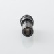 Monarchy IMS Style 510 Drip Tip for RDA / RTA / RDTA Atomizer - Black, Stainless Steel