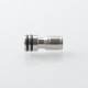 Monarchy IMS Style 510 Drip Tip for RDA / RTA / RDTA Atomizer - Silver, Stainless Steel