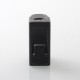 French Mini Style AIO Boro Box Mod - Full Black, 1 x 18350, Constant Voltage 3.2V / 3.7V / 4.2V