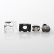 Authentic ThunderHead Creations Blaze RBA Bridge Tank Kit for BB / Billet / Boro - Matte Black, 3.0 / 2.5 / 2.0 / 1.2mm, 4ml